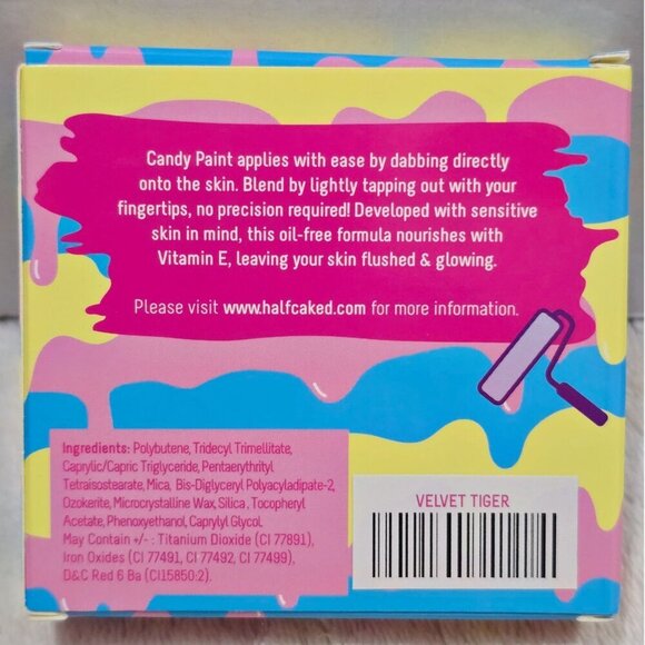 Half Caked ✦ Velvet Tiger Tint ✦ Heart Compact Vegan Cheek & Lip Stain 5g NWT - Picture 5 of 8